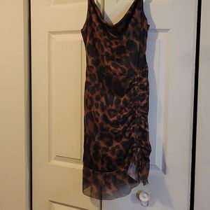 Leopard print Pretty Little Things dress